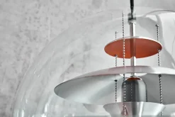 Verpan Pendler|Spots<VP Globe, brushed alu Ø40 cm af Verner Panton