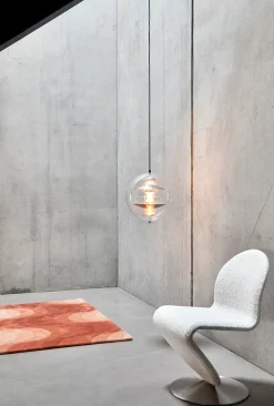 Verpan Pendler|Spots<VP Globe, brushed alu Ø40 cm af Verner Panton