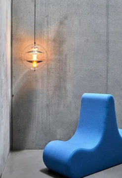 Verpan Pendler|Spots<VP Globe, brushed alu Ø40 cm af Verner Panton