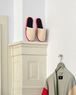 HAY Tøj|Badeværelsestekstiler<Waffle Badekåbe, off-white multi fra