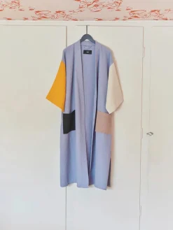 HAY Tøj|Badeværelsestekstiler<Waffle Badekåbe, off-white multi fra