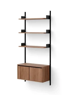 New Works Skænke<Wall Shelf Cabinet Low w. Doors fra