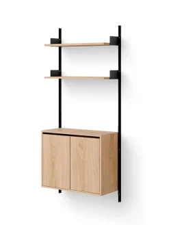 New Works Skænke<Wall Shelf Cabinet Tall w. Doors fra