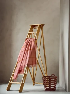 Silkeborg Uldspinderi Puder Og Plaider<Warp & Weft Plaid, concrete/midnight fra