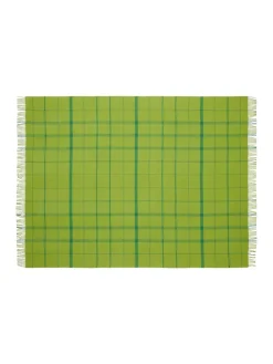 Silkeborg Uldspinderi Puder Og Plaider<Warp & Weft Plaid, lime/grass fra