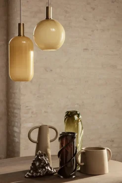 Ferm Living Vaser<Water Swirl vase fra