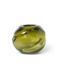 Ferm Living Vaser<Water Swirl vase, Round fra