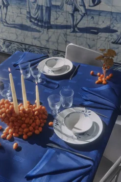 Royal Copenhagen Køkkentekstiler<Waves dug råhvid fra