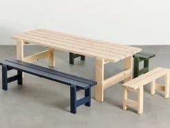 HAY Havebænke<Weekday Bench Duo fra