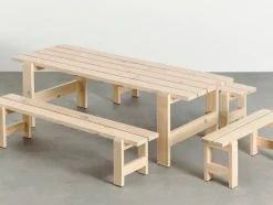 HAY Havebænke<Weekday Bench Duo fra