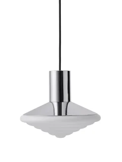 LEO Objects Spots|Pendler<Whipped Pendant Lamp, all chrome fra