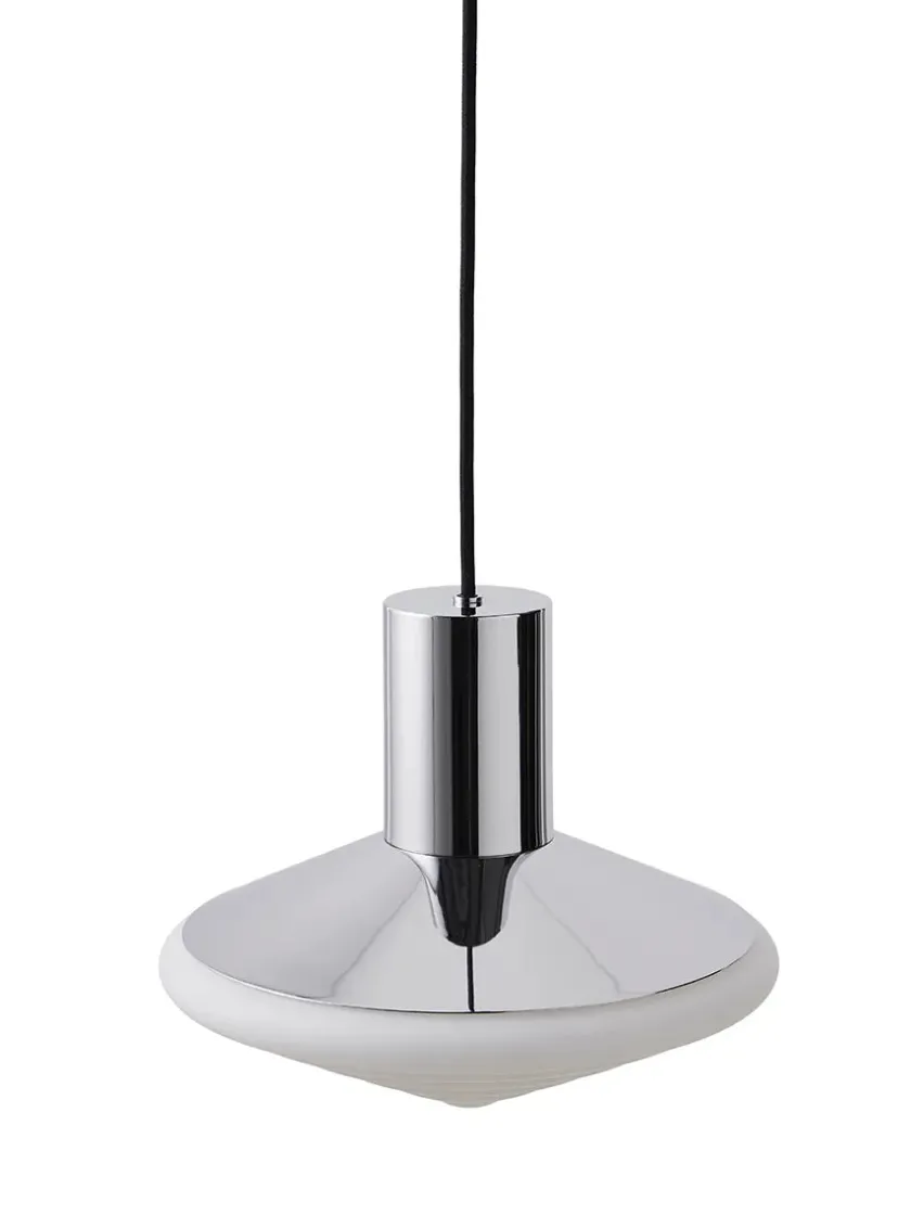 LEO Objects Spots|Pendler<Whipped Pendant Lamp, all chrome fra