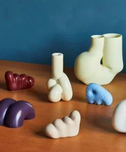 HAY Lysestager<W&S lysestage, soft yellow fra