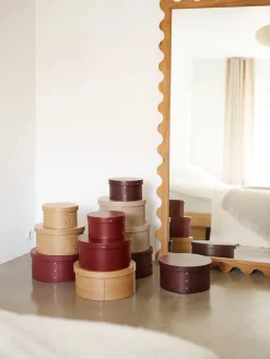 FDB Møbler Opbevaring<X3 Drejø Opbevaringsæske, Ø31 cm fra