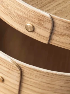 FDB Møbler Opbevaring<X3 Drejø Opbevaringsæske, Ø42 cm fra