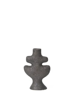 Ferm Living Lysestager<Yara Candle Holder Small, rustic iron fra