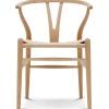 Carl Hansen & Søn Spisebordsstole<Y-stol CH24, Bøg lak af Hans J. Wegner