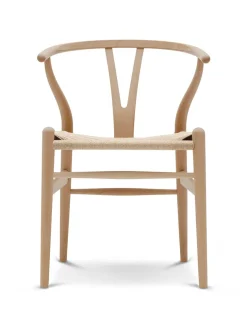 Carl Hansen & Søn Spisebordsstole<Y-stol CH24, Bøg lak af Hans J. Wegner