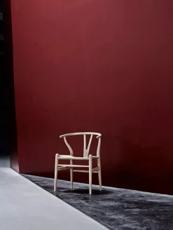 Carl Hansen & Søn Spisebordsstole<Y-stol CH24, Eg hvidolie af Hans J. Wegner