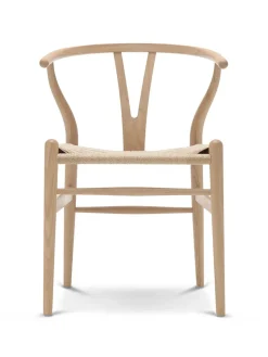 Carl Hansen & Søn Spisebordsstole<Y-stol CH24, Eg lak af Hans J. Wegner