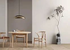 Carl Hansen & Søn Spisebordsstole<Y-stol CH24, Eg lak af Hans J. Wegner