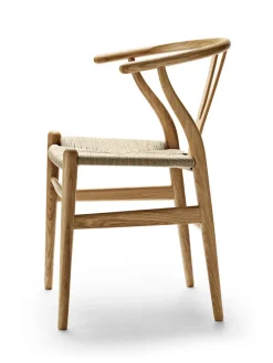 Carl Hansen & Søn Spisebordsstole<Y-stol CH24, Eg lak af Hans J. Wegner