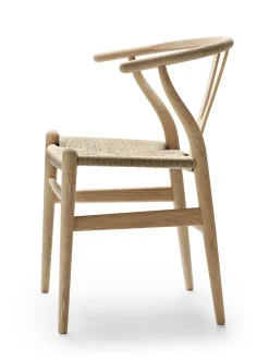 Carl Hansen & Søn Spisebordsstole<Y-stol CH24, Eg lak af Hans J. Wegner