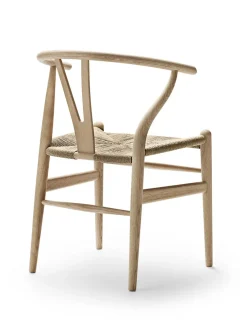 Carl Hansen & Søn Spisebordsstole<Y-stol CH24, Eg lak af Hans J. Wegner