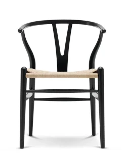 Carl Hansen & Søn Spisebordsstole<Y-stol CH24, Eg lak af Hans J. Wegner