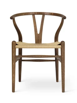 Carl Hansen & Søn Spisebordsstole<Y-stol CH24, Eg røget olie af Hans J. Wegner