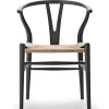 Carl Hansen & Søn Spisebordsstole<Y-stol CH24 Soft Anthracite Grey af Hans J. Wegner