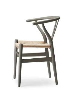 Carl Hansen & Søn Spisebordsstole<Y-stol CH24 Soft Anthracite Grey af Hans J. Wegner