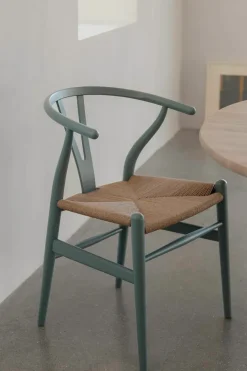 Carl Hansen & Søn Spisebordsstole<Y-stol CH24 Soft Anthracite Grey af Hans J. Wegner
