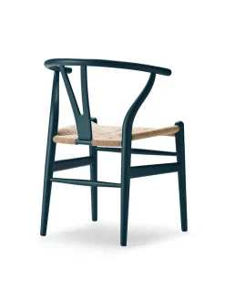 Carl Hansen & Søn Spisebordsstole<Y-stol CH24 Soft Black af Hans J. Wegner