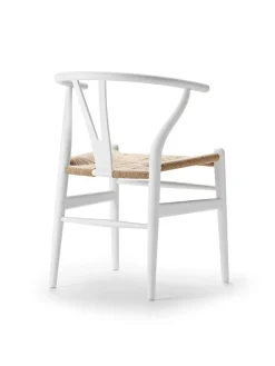 Carl Hansen & Søn Spisebordsstole<Y-stol CH24 Soft Blue af Hans J. Wegner