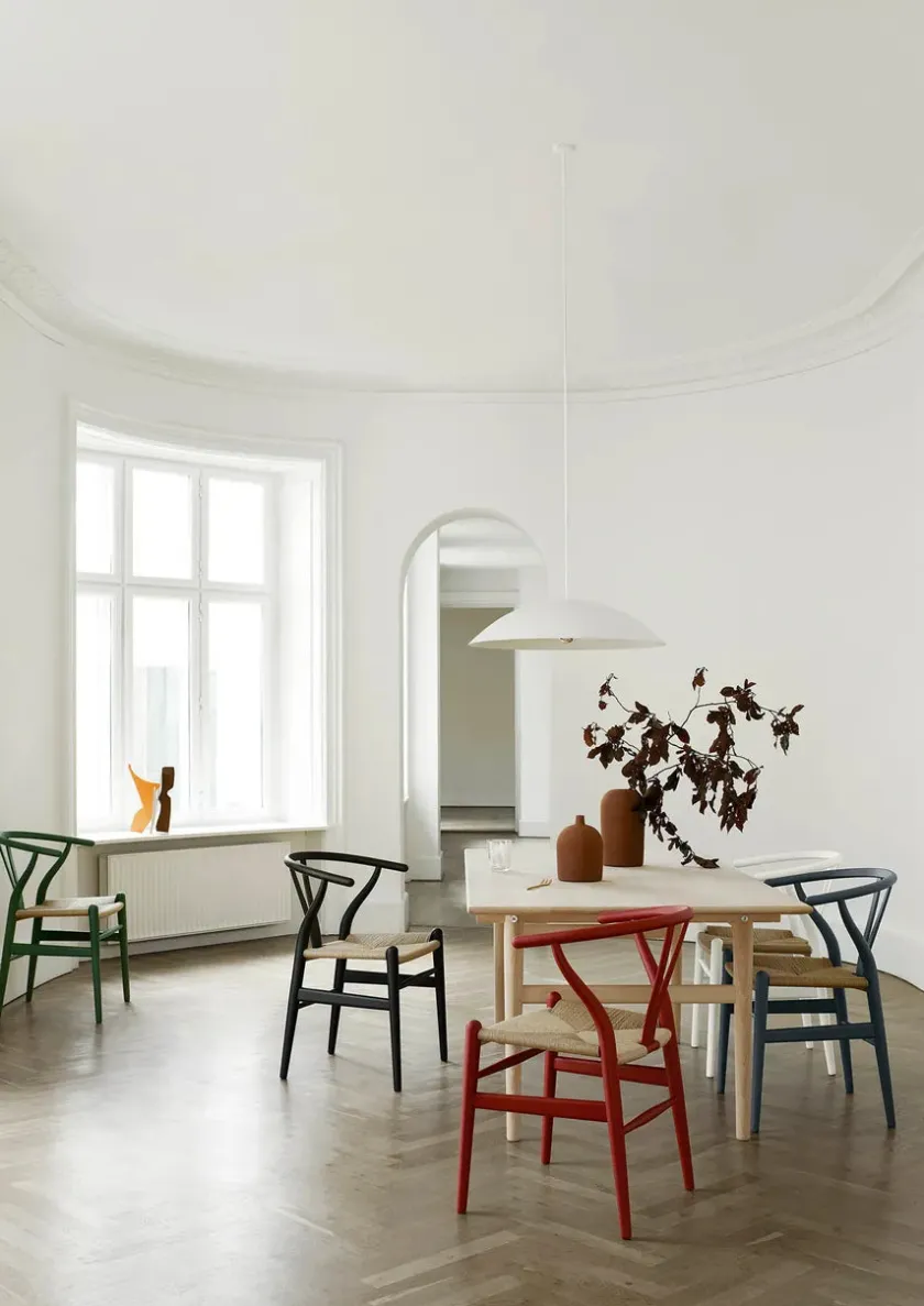 Carl Hansen & Søn Spisebordsstole<Y-stol CH24 Soft Green af Hans J. Wegner