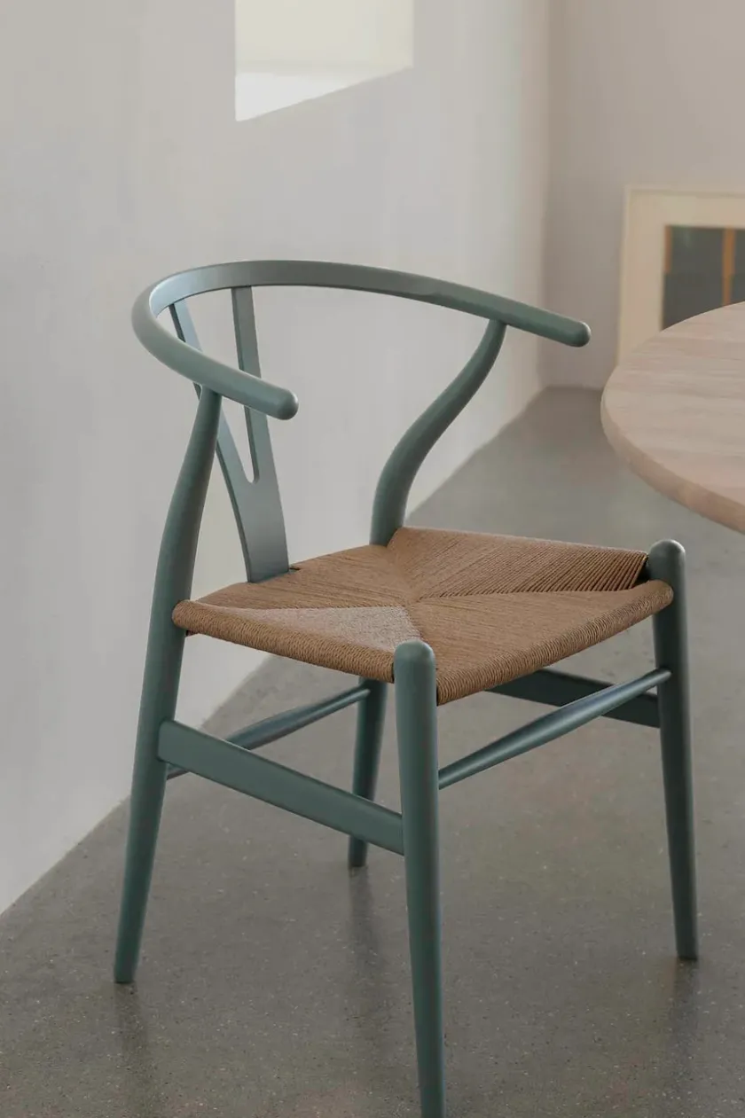 Carl Hansen & Søn Spisebordsstole<Y-stol CH24 Soft Green af Hans J. Wegner