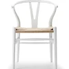 Carl Hansen & Søn Spisebordsstole<Y-stol CH24 Soft Natural White af Hans J. Wegner