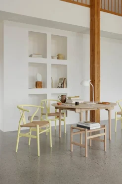 Carl Hansen & Søn Spisebordsstole<Y-stol CH24 Soft Natural White af Hans J. Wegner