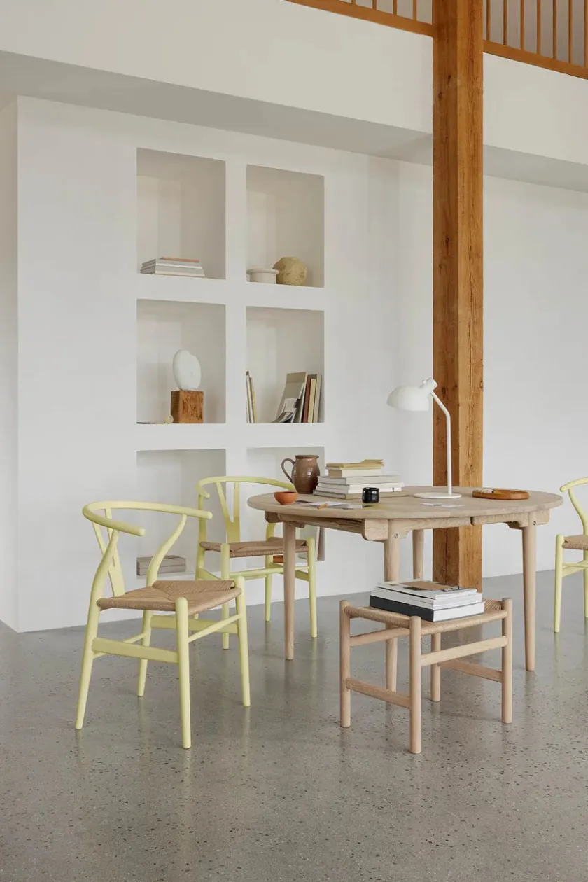 Carl Hansen & Søn Spisebordsstole<Y-stol CH24 Soft North Sea af Hans J. Wegner