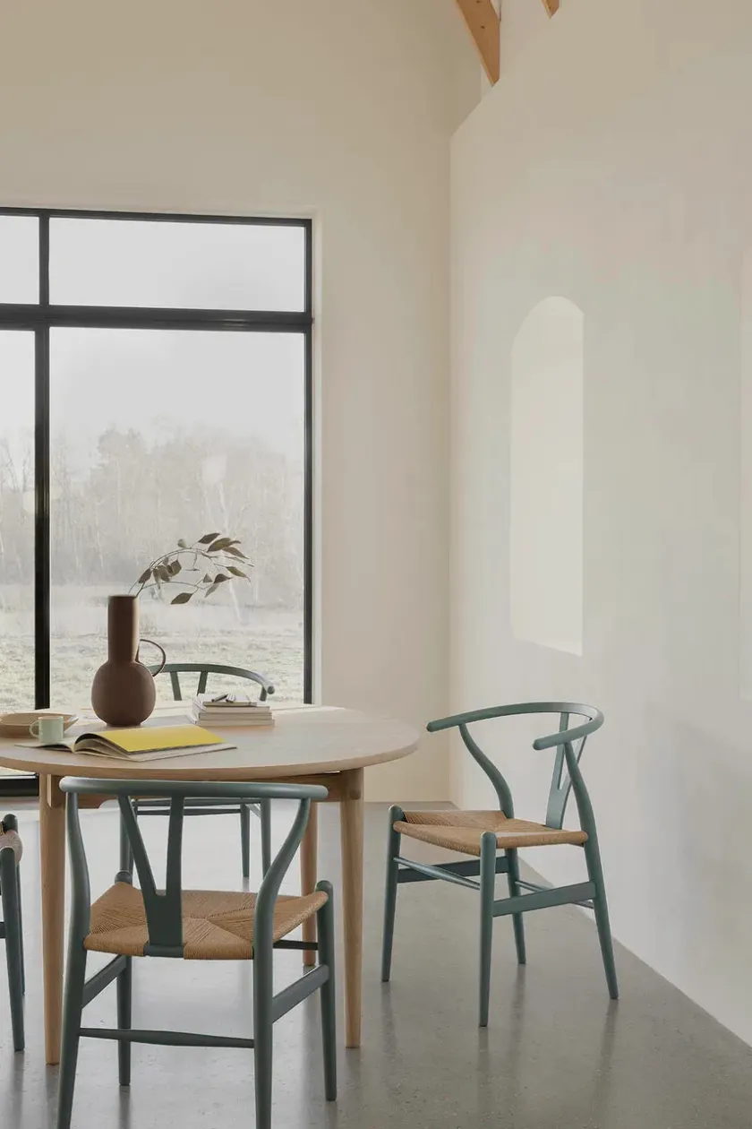 Carl Hansen & Søn Spisebordsstole<Y-stol CH24 Soft North Sea af Hans J. Wegner