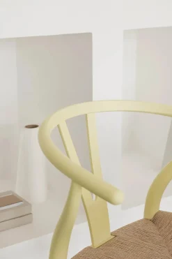 Carl Hansen & Søn Spisebordsstole<Y-stol CH24 Soft Orange Red af Hans J. Wegner