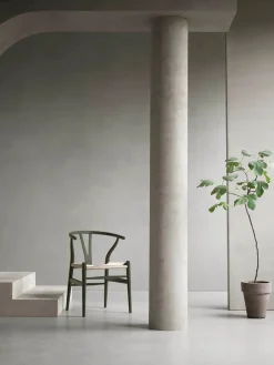 Carl Hansen & Søn Spisebordsstole<Y-stol CH24 Soft Seaweed af Hans J. Wegner