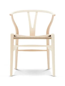 Carl Hansen & Søn Spisebordsstole<Y-stol CH24, sort ask af Hans J. Wegner